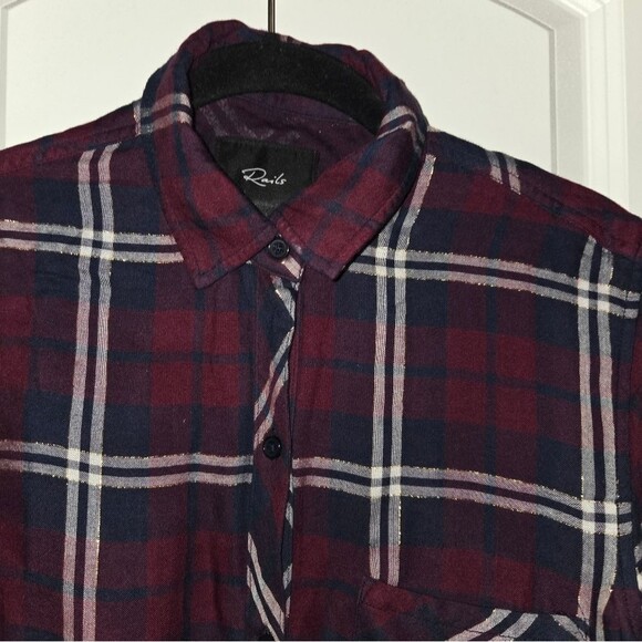 Rails Plaid Button Down Ladies Shirt - Picture 7 of 14